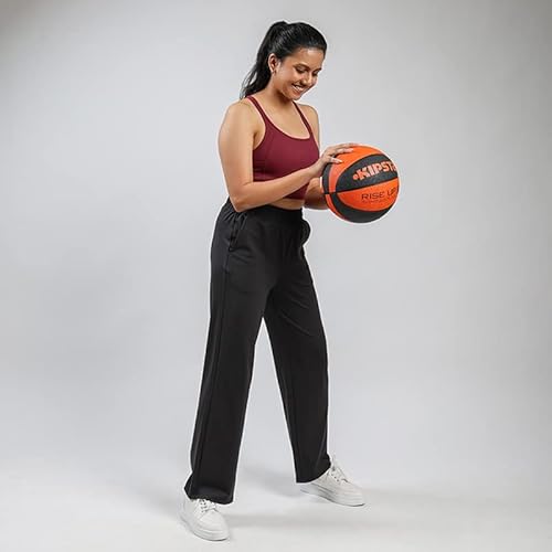 BlissClub-Women-On-The-Go-Track-Pants-Relaxed-Fit-Adjustable-hidden-Drawstring-2-Side-Pockets-Mid-to-High-Rise-Track-Pants-for-Women