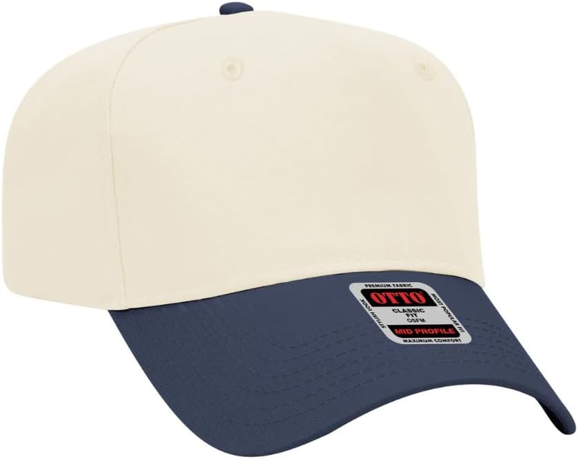 Otto Cap 5-Panel Mid Profile Baseball Cap,OS