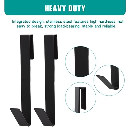 Lam-lord Over The Door Towel Hooks, 4 Packs Extended Shower Towel Rack - Image 4