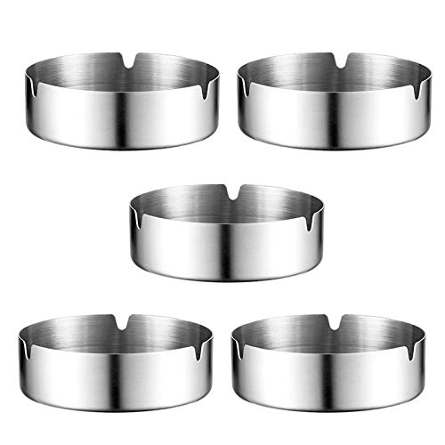 Aschenbecher aus Edelstahl für Zigaretten Cover