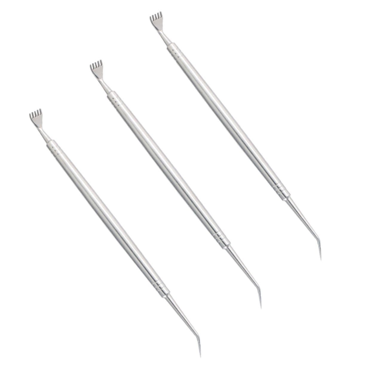 PartyKindom Stainless Steel Eyelash Separator Tool Lash Perm Kit Lash Comb Eyelash Lift Aid Tool Set