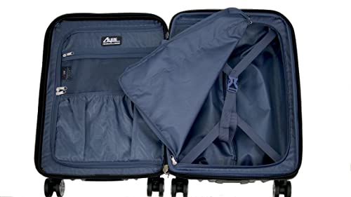 ALPINI Horizon 3.1, Valise Rigide Garantie 2 Ans, 100% ABS Triple Couche, Fermeture Ultra Protegee (Champagne, L Soute, 76 x 52 x 32 cm,109/126 L, 5kg) – vue 5