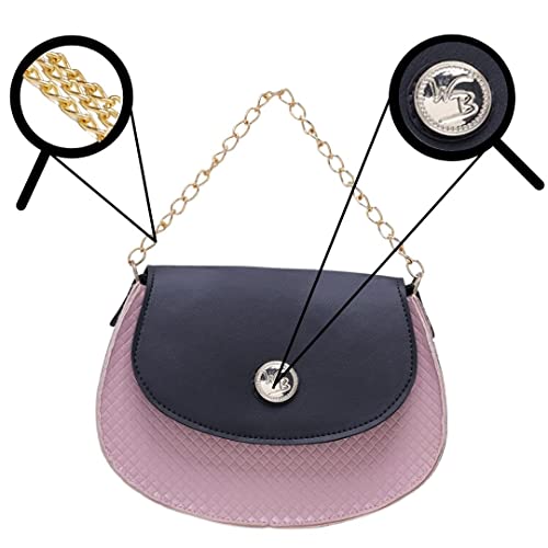 Kit 4 Peças 3Bolsas Bag Feminina Carteira Tendência Willibags (Rosa)