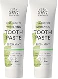 Urtekram Bio9 Toothpaste Organic, Fresh Mint, 75 ml (Paquete de 2)
