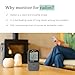 Airthings 325 Corentium Home 2 Smart Digital Radon Detector - Portable and Easy-to-use Radon Testing with Bluetooth connectivity and Humidity & Temperature Sensors