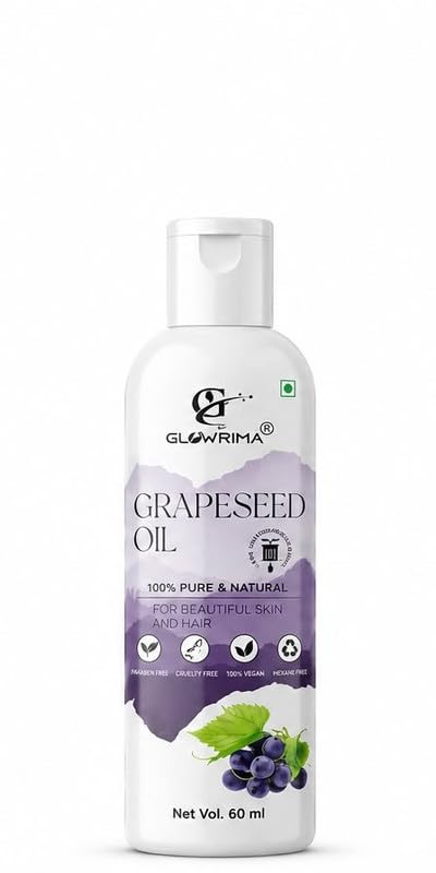 100% Pure GRAPSEED OIL 60ML For Rapid Hair Growth, Anti Hair Fall, Split Ends & Promotes Softer & Shinier-image-49