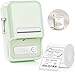 NIIMBOT B21 Label Maker Machine, Bluetooth Label Printer 2 Inch Portable Thermal Sticker Printer with 1 Roll Waterproof Label for Home Office Small Business Organization, Compatible with Phone & PC