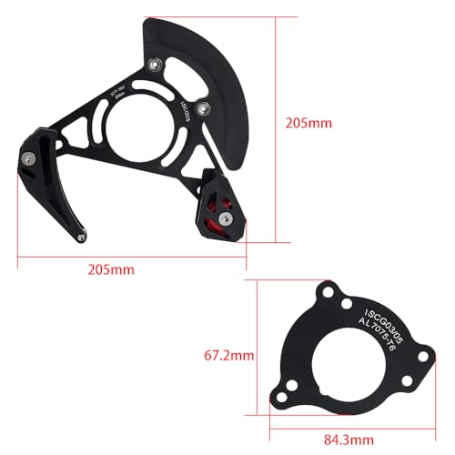 Guide de chaîne ISCG-05 pour VTT BESNIN haute précision rigide et léger - 2