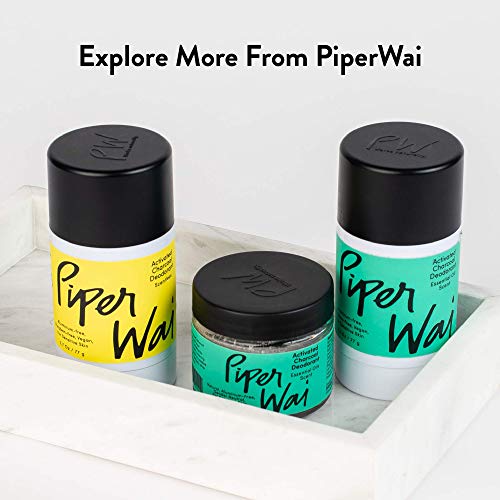 PiperWai-Natural-Activated-Charcoal-Deodorant-Organic-Aluminum-Free-Odor-Absorbing-and-Wetness-Fighting-Coconut-Oil-Gender-Neutral-As-Seen-on-Shark-Tank