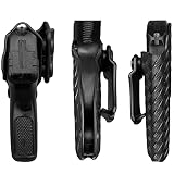 Ruger LCP 380 Kabura, Carbon Fiber Kydex Kabura IWB For Ruger LCP 380 Ukryte Carry - Wewnątrz pasa Ukryte Carry Kabura LCP 380 Auto Pistolet Case Pocket Gun Pouch Accessories (Black, Right Hand)