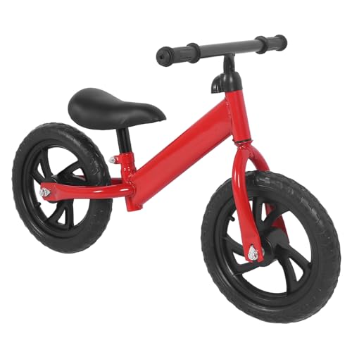 Bicicleta de equilibrio de acero contra caídas con sillín ajustable para niños 5