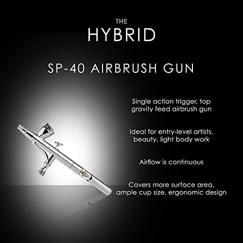 Temptu 2.0 Deluxe Complete Airbrush Kit: Airbrush Makeup Set For Pros | Includes Blushes, Highlighters, S/B Foundation, Contour & Bronzer Colors, & Concealer | Lightweight, Travel-Friendly, Pack Of 1 #TOP3