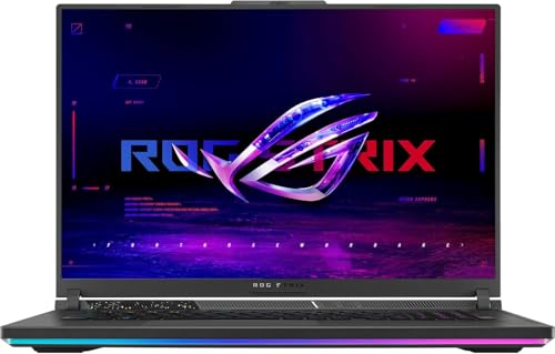 Image of ASUS ROG Strix G18 G814 Gaming Laptop 18 inch QHD+ (2560x1600) 240Hz (100% DCI-P3) Intel 24-Core i9-13980HX 32GB DDR5 1TB SSD GeForce RTX 4070 Thunderbolt RGB Backlit Fast Charging Win11 ICP Acc