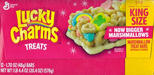 Lucky Charms Cereal Treat Bars, 1.7 oz., 12 Pack/Box