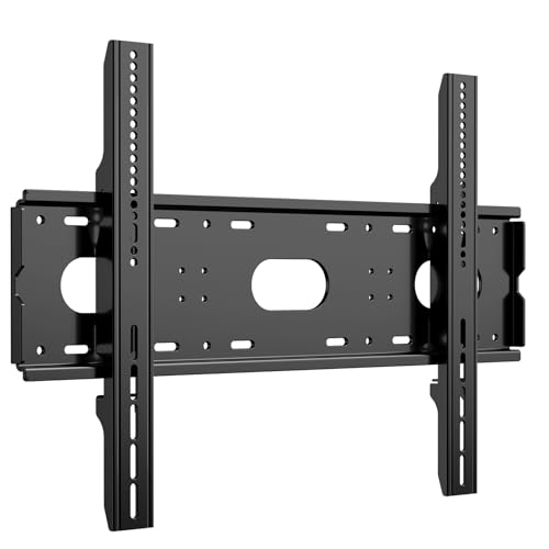 JXMTSPW Support mural inclinable pour téléviseur LCD ou écran LED plat et incurvé de 42 à 90 pouces, jusqu'à 100 kg, VESA 750 x 500 mm, ultra fin, lourd