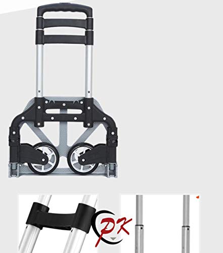 Carretilla plegable de mano de aluminio portátil miniatura 4