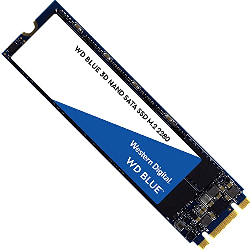 Image of Western Digital WD Blue m.2 SATA SSD, 560MB /s R, 530MB /s W, 5 Y Warranty, 500GB
