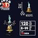 Ravesburger 3D Puzzle, Estatua de la Liberdad Night Edition, 108 Piezas, Edad...