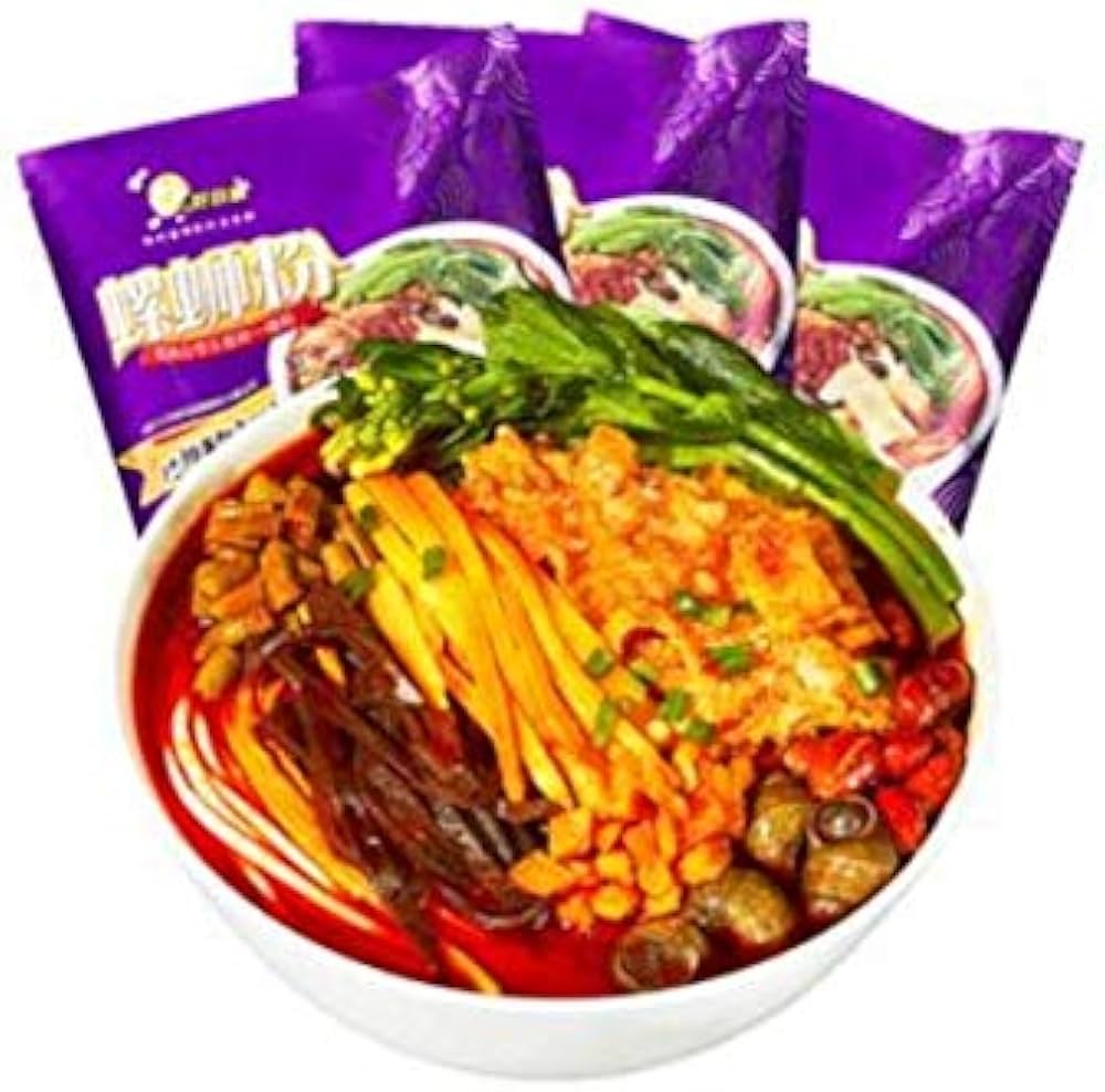 Amazon | 好歓螺螺蛳粉(紫色包装)【10点セット】 300gx10 Amazon | 好歓螺螺蛳粉(紫色包装)【10点セット】 300gx10
