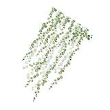 OATIPHO Adhesivo Decorativo de Pared de PVC Removible 2 Láminas de 30X90 CM Vinilo Resistente al Desgaste Diseño de Hojas Verdes Adecuado para Decorar Sala Dormitorio y Oficina