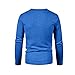 amazon fashion womens clothing fall 2023 Mens Button Down Sweaters Cardigan V Neck Long Sleeve Cable Knit Cardigan Sweater Slim Fit Knitwear With Buttons winter coats for men 2023 trendy Blue M