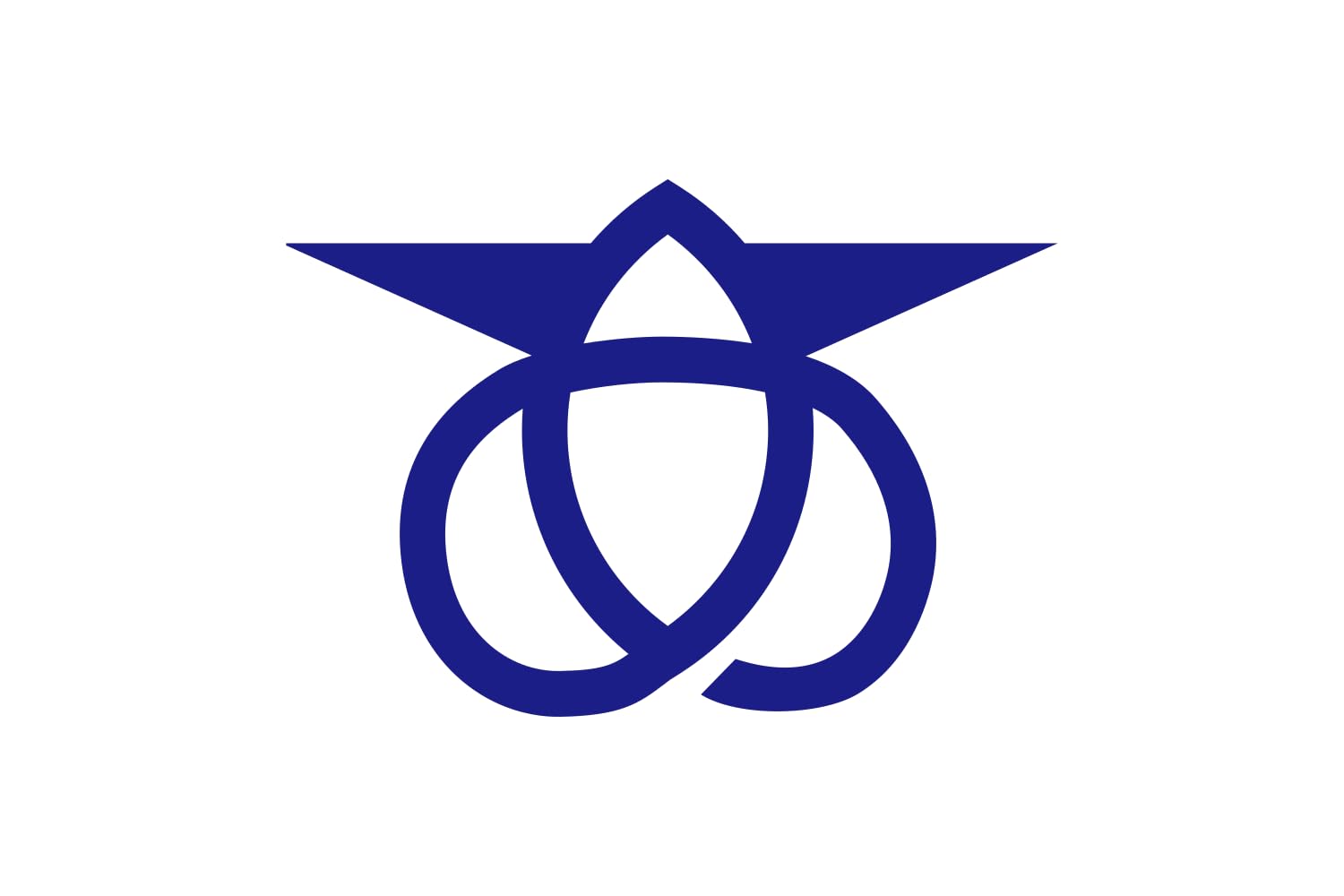 Drapeau de Aoki Nagano grand format en textile noble aux finitions de haute précision