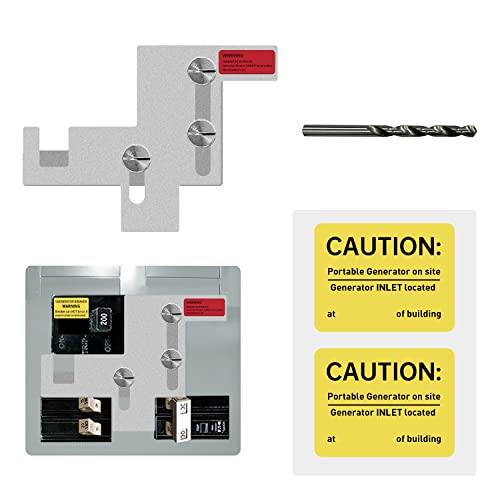Kit d'interverrouillage pour générateur Siemens et Murray 150A 200A avec espacement de 2,2 cm