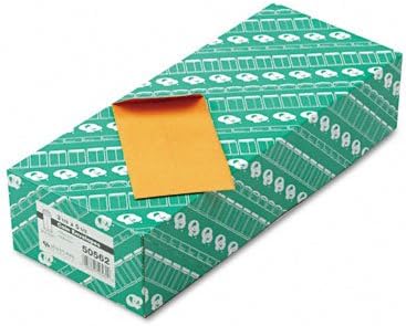 Quality Park Coin Envelopes,Size 5-1/2,28 lb,3-1/8x5-1/2,500/BX,Kraft