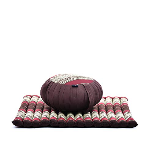 drone GPS Leewadee Set de Méditation Coussin Zafu, Tapis Zabuton