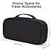 Bevegekos Electronics Travel Organizer Bag, Portable Carrying Case for Cables, Charger and Cords, External Power Bank & Hard Drive (Black), Large, 13BK-B