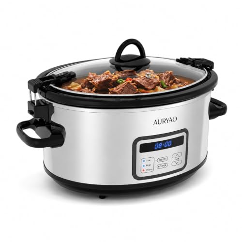 6 Qt Programmable Slow Cooker