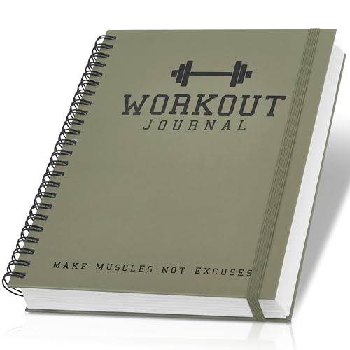 The Ultimate Fitness Journal for Tracking and Crushing Your Gym Goals - Detailed Workout Planner & Log Book For Men and Women - Great Gym Accessories With Calendar, Nutrition & Progress Tracker