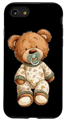 ԂRX`[t킢efBxA j̎q ̎q X}zP[X iPhone SE (2020) / 7 / 8 p