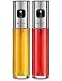Produktbild LINFELDT® 2er Ölsprüher für Speiseöl 100ml Öl Sprühflasche Ölsprüher für Heißluftfritteuse - Öl und Essig Zerstäuber - Öl Sprüher zum Kochen für Küche Edelstahl