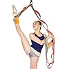 Door Leg Stretcher, Door Flexibility & Stretching Leg Strap - Great for Ballet Cheer Dance Gymnastics or Any Sport Leg Stretcher Door Flexibility Trainer Premium Stretching Equipment (Orange)