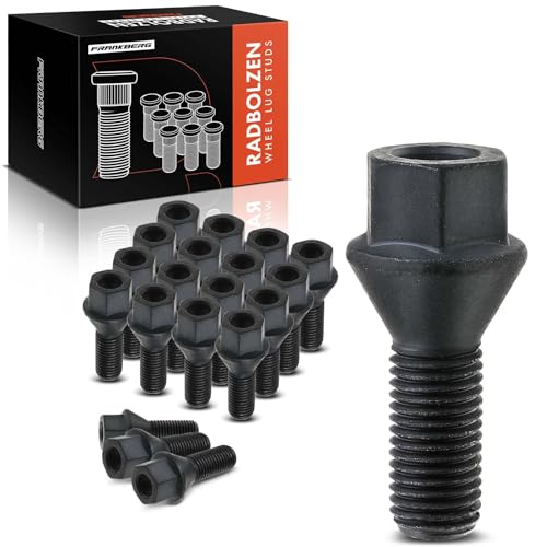 Frankberg 20x Radbolzen Radschraube Kompatibel mit 1er E81 E87 3er E21 E30 E36 E46 E90 5er E12 E28 E34 E60 E61 6er E24 E64 1975-2017 610-574