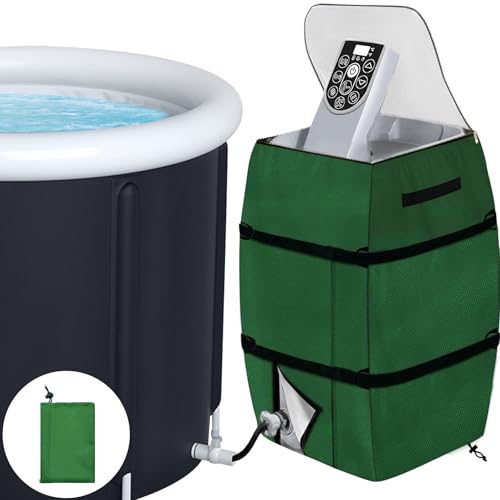 TZEKING Pumpenabdeckung Whirl-Pool, Spa-Heizpumpenabdeckung,Abdeckung für Whirl-Pool Pumpe,Wasserdicht,Robust,Isoliert,Staubdichte Heizungspumpen-Schutzhülle,Geeignet für Viele Marken für Wanne/Pool