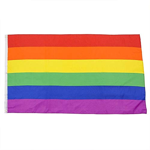 Hanbaili Bandeira de Arco-íris LGBT