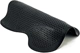 QMYBROW Silikon Gel Sattelunterlage für Pferde, Gel Pad, Stoßdämpfend, rutschfest, Schwarz