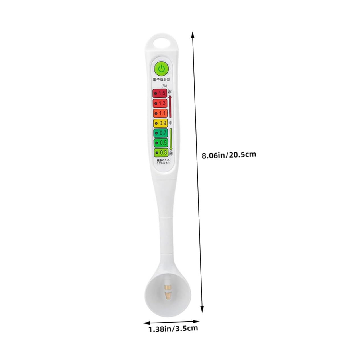 Salinomètre Électronique pour Cuisson, Test Précis des Sels Cuisine