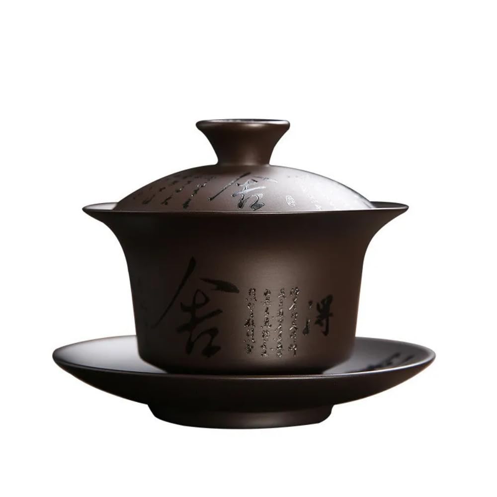 Gaiwan chinoise vintage faite à la main, le cadeau idéal pour amateur de thé