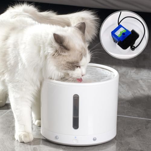 Pacote com 12 filtros de fonte para gatos de substituição, filtros de esponja de fonte de água para