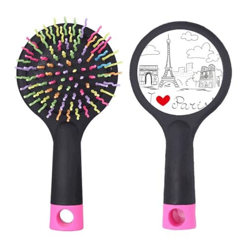 Brosse à cheveux démêlante I Love Paris à coussin d'air