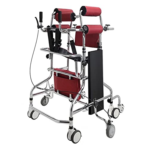 Déambulateur Cadre De Marche À Roulettes Pour Personnes Âgées Et Adultes, Anti-Inclinaison, Anti-Retournement, Entraînement Des Membres Inférieurs, Aide Aux Personnes Handicapées.