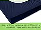 Emily´s Check Doppelpack Bettlaken Betttuch Spannbettlaken 1493.2123, 90-100 x 200 cm, Navyblau