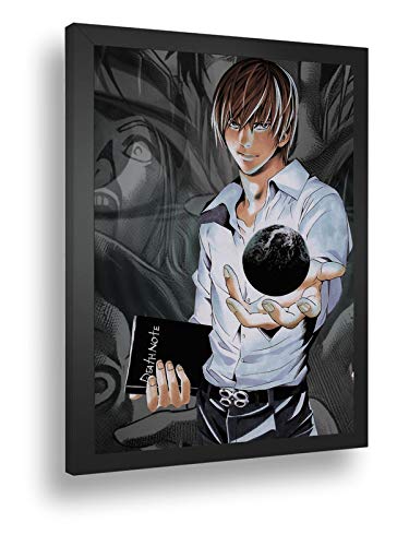 Quadro Decorativo Poste Death Note Kira Maçã Ryuki
