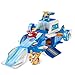 Auldey Avion Transform-a-Bots du Dessin Animé Super Wings Jouet Enfant 3 Ans et +, FR740831A, Playset SW Aeroport World Aircraft Saison 5 + 2 Figurines Tab