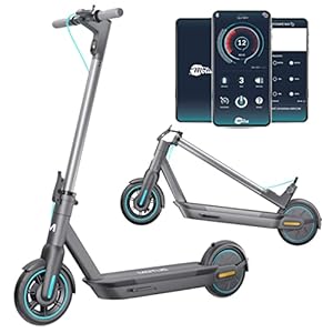 Motus Scooty 10″ 2022 Trottinette Electrique | 60km Autonomie | 36V 15Ah 540Wh | Adulte et Enfants Pilable Scooter Trotinette électrique Electric | 10 Pouces | 3 Niveaux de Vitesse | écran LCD