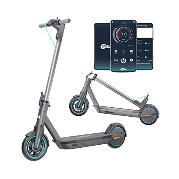 Motus Scooty 10″ 2022 Trottinette Electrique | 60km Autonomie | 36V 15Ah 540Wh | Adulte et Enfants Pilable Scooter Trotinette électrique Electric | 10 Pouces | 3 Niveaux de Vitesse | écran LCD