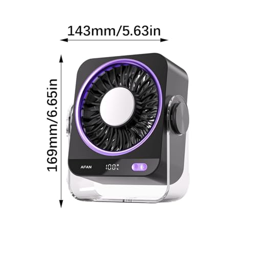 Ventilateur de table économe pour climatisation de bureau et salon - 5